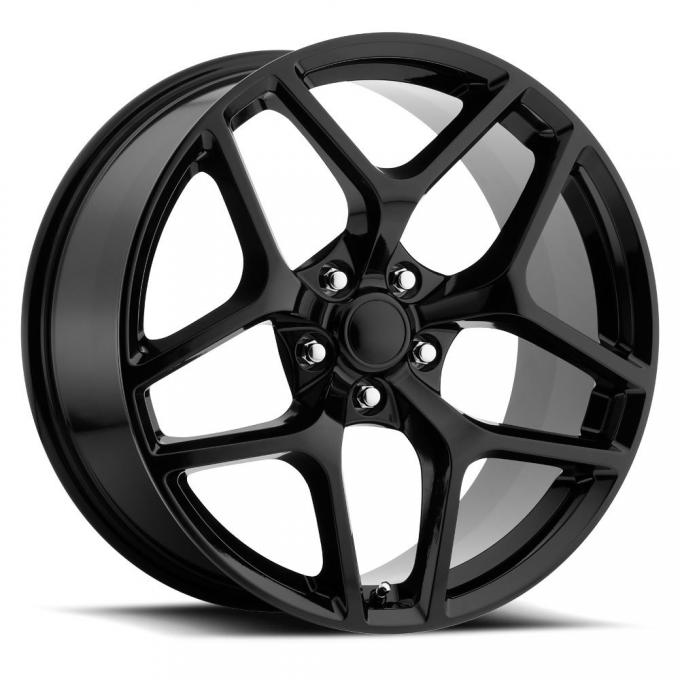 Factory Reproductions Camaro Z28 Wheels 20X10 5X120 +35 HB 66.9 Camaro Z28 Style 27 Gloss Black With Cap FR Series 27 27010352002