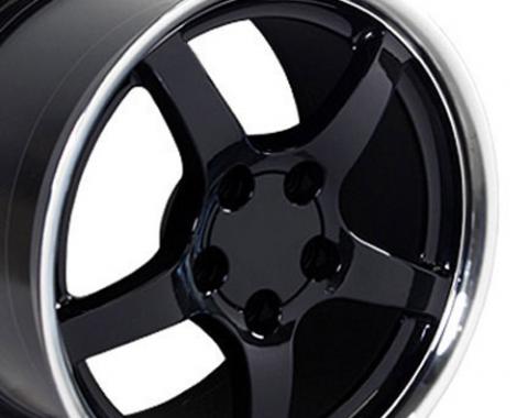 17" Fits Chevrolet - Corvette C5 Wheel - Black 17x9.5