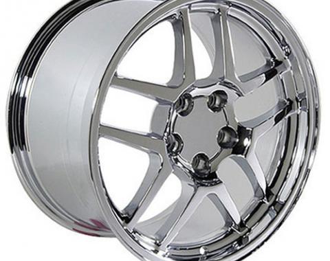 18" Fits Chevrolet - Corvette C5 Z06 Wheel - Chrome 18x10.5