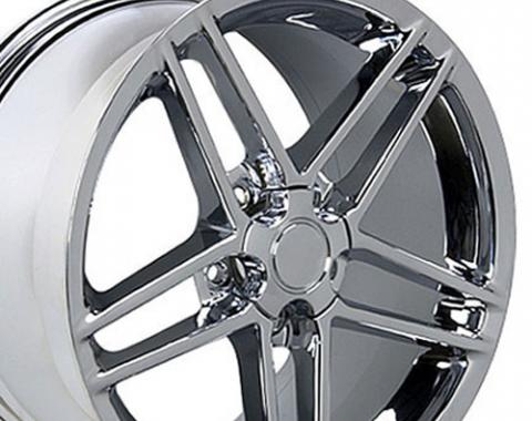 Chrome Rims fit Chevrolet Corvette (C6 Z06 style) 18x9.5