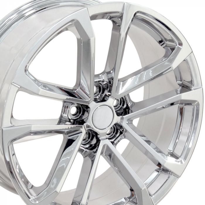 20" Fits Chevrolet Camaro ZL1 Wheel PVD Chrome 20x9.5