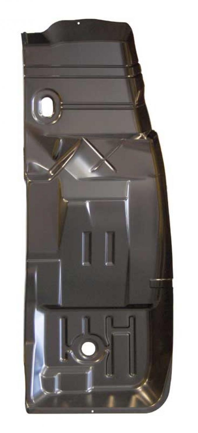 Redline Restomotive® Camaro/Firebird 70-74 Ft. Floor Complete - LH (W/Toe Board & Center Hump Area) LG-00-1437/LH