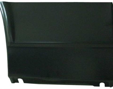 AMD Front Fender Lower Rear Repair Panel w/ Brace, LH 205-3567-L