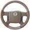 Wheelskins Genuine Leather Steering Wheel Cover, Eurotone Two-Color