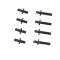 AMD Rear Spoiler Stud Set, 67-69 Camaro Firebird K-E391