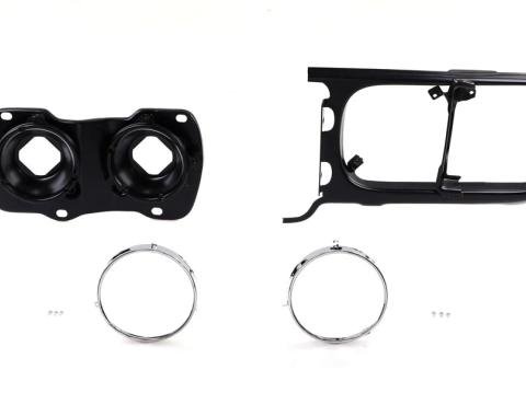 AMD Headlamp Mounting Assembly Kit, LH, 69 Firebird X141-5569-LS