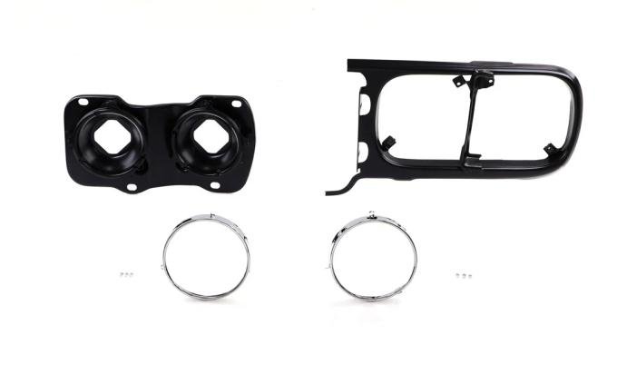 AMD Headlamp Mounting Assembly Kit, LH, 69 Firebird X141-5569-LS