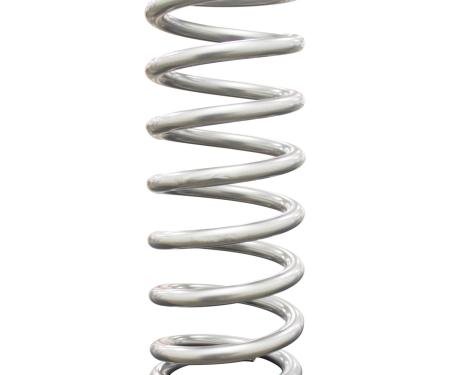 QA1 Spring, Cr-Si Ht High Travel 3.570" 11" X 300 Lbs/In Taper Pigtail Silver Pc 11HTSP300