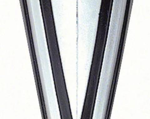 AMD Front Bumper Emblem, Arrowhead Logo, 67-68 Firebird K-9747207