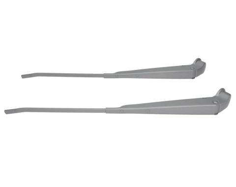 AMD Wiper Arms, Silver Pair, Convertible, 62-67 Chevy II Nova Coupe 67-69 Camaro Firebird X382-3567-2VP