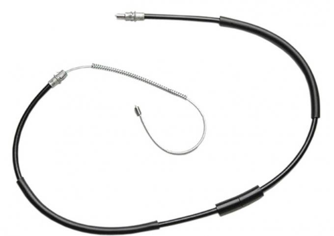 Camaro / Firebird Parking Brake Cable, Rear Left, for Cars with Drum Brakes, 1982-1989