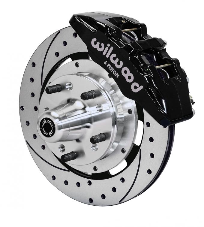Wilwood Brakes Forged Dynapro 6 Big Brake Front Brake Kit (Hub) 140-10738-D