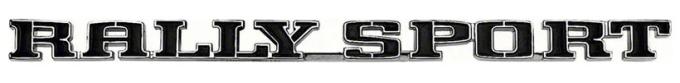 AMD Fender Emblem, Rally Sport, LH or RH, 70-73 Camaro RS K-3981852