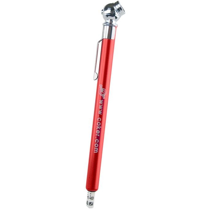 Coker Tire Tire Pressure Gauge Red 99995