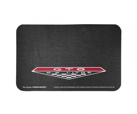 thumbnail interactive-video image 1 of Scott Drake Black Fender Gripper Protective Cover With Script Emblem For Chevy Camaro 1 of 5