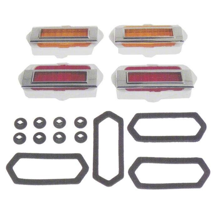Goodmark Industries 1969 Chevrolet Camaro Side Marker Light Set GMK402090569S