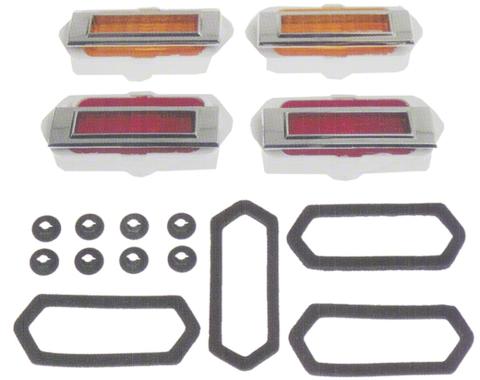 Goodmark Industries 1969 Chevrolet Camaro Side Marker Light Set GMK402090569S