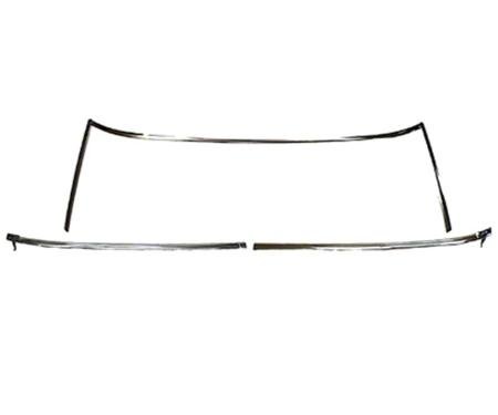 Goodmark Industries 1967-1969 Chevrolet / Pontiac Front Windshield Molding Set GMK4020525673S