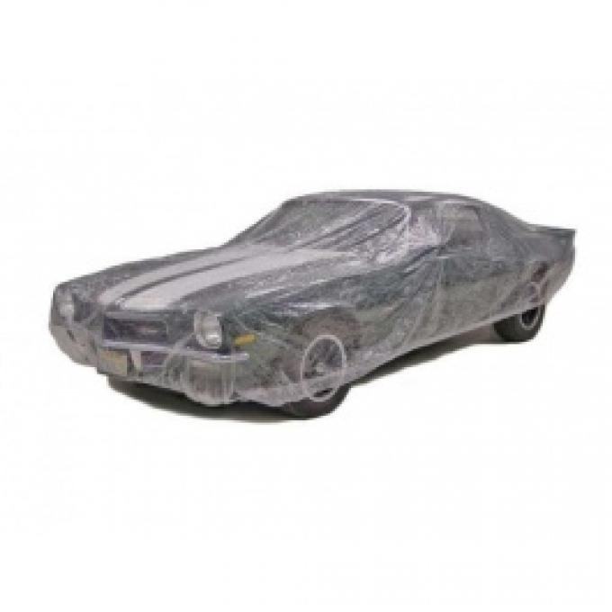 Car Cover, Disposable Clear, Medium, 5 Pack