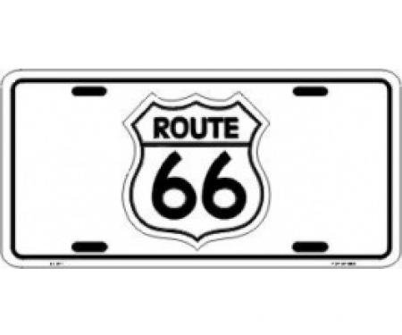 License Plate, Route 66