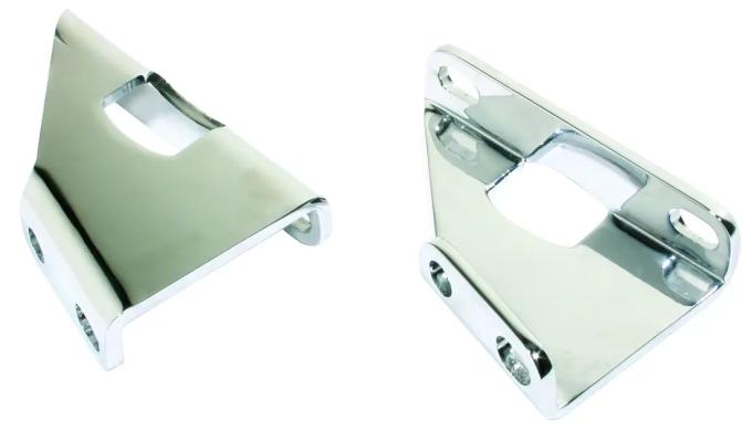 Classic Performance Chrome Brake Booster Brackets 6474BB-C
