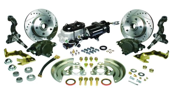 Classic Performance Complete Front Disc and HydraStop Kit with OEM Stock Disc Spindles 6474CBKS-HS-ARGX-B