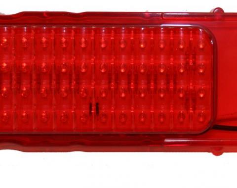 United Pacific 48 LED Tail Light Lens, Red For 1968 Chevy Camaro CTL6803LED