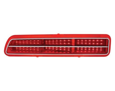 United Pacific 84 LED Tail Light Lens W/Sequential Feature For 1969 Chevy Camaro - L/H 110108
