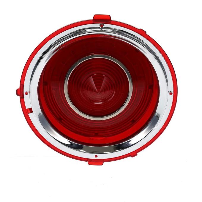 AMD Tail Light Lens, Red, 30 Red LED, Stainless Bezel, RH, 70-73 Camaro X951-3570-1DR