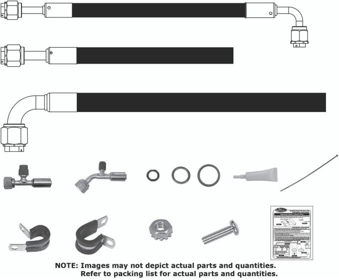 Vintage Air 1962-67 Chevrolet Nova SureFit™ Reduced Barrier Modified Hose Kit 526775