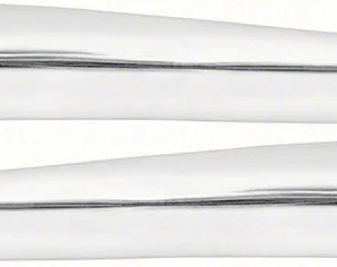 AMD Quarter Panel Ledge Reveal Moldings, LH/RH Pair, 68 Camaro (Convertible) K-K263