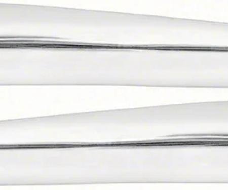AMD Quarter Panel Ledge Reveal Moldings, LH/RH Pair, 68 Camaro (Convertible) K-K263