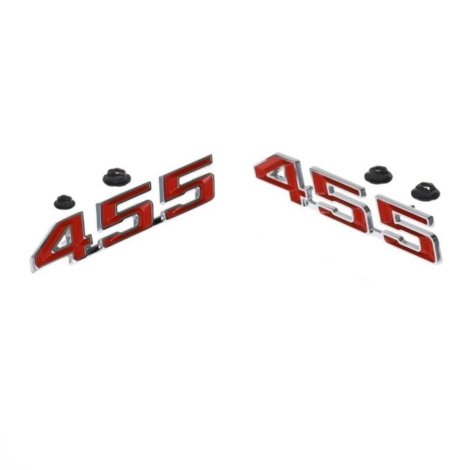 AMD Hood Emblems, 455, Pair, 67-69 Firebird K-F5246