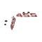 AMD Hood Emblems, 455, Pair, 67-69 Firebird K-F5246