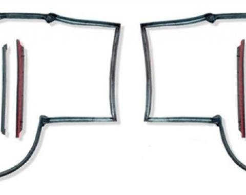 Camaro T-Top Weatherstrip Kit, 1982-1992