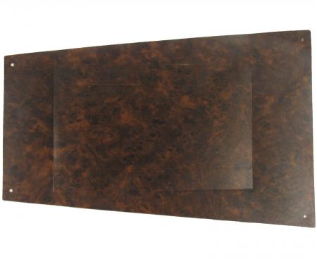 Camaro Console Shifter Plate Woodgrain Insert, Automatic Transmission, 1970-1972