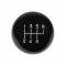 Hurst Shift Knob, Black 6-Speed, 3/8-16 Threads 1631040