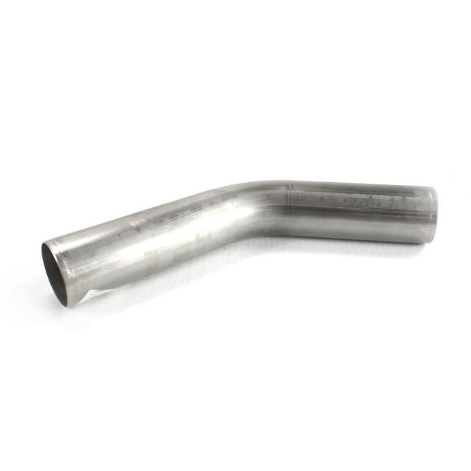 Patriot Exhaust 16 Gauge 304 Stainless Steel 45 Degree Bend, 2 1/2" Tube Diameter / 4" Radius Distance H6951