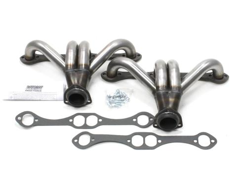 Patriot Exhaust Patriot Tight Tuck Header 08-48 Street Rod 265-400 SBC 1 5/8" Primary 2 1/2" Collector Raw Steel H8019