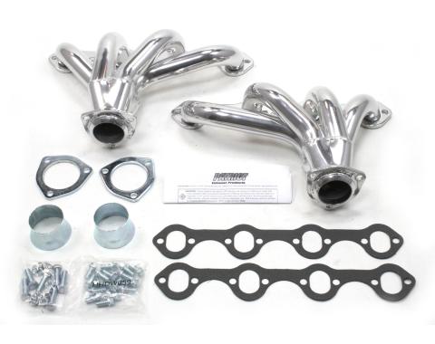 Patriot Exhaust Patriot Tight Tuck Header 08-67 Street Rod 260-351W SBF 1 5/8" Primary 2 1/2" Collector Silver Ceramic Coated H8427