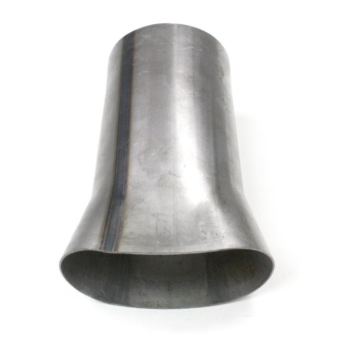 Patriot Exhaust 2 into 1 Formed Collectors for 2 1/2" Primary Tubing, 3" Collector Diameter / 6 1/2" Length H7665