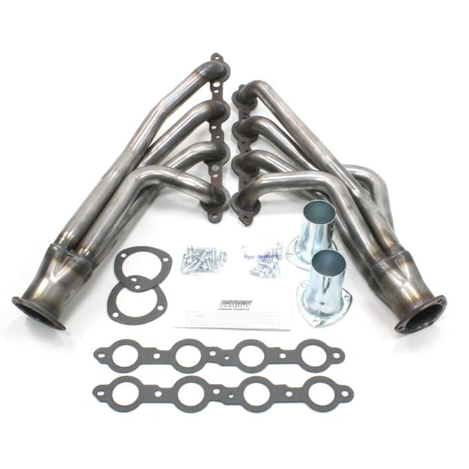 Patriot Exhaust 1970&ndash;81 GM F-Body / 1975&ndash;79 X-Body LS Engine Swap 1 5/8" Long Tube Header in Raw Steel H8077