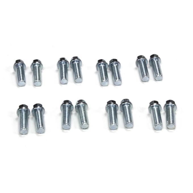 Patriot Exhaust Exhaust Header Bolts, 3/8-16 x 1, 16 Pack H7974