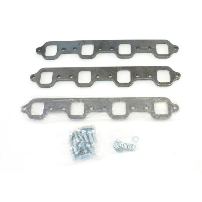 Patriot Exhaust Ford 351W Engines with World Product Cylinder Heads, Heavy Duty 3/8" Header Flange Kit, 1 3/4" Tube Diameter, Rectangular Port Shape H7846