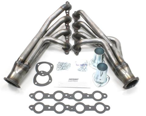 Patriot Exhaust 1970&ndash;81 GM F-Body / 1975&ndash;79 X-Body LS Engine Swap 1 5/8" Long Tube Header in Raw Steel H8077