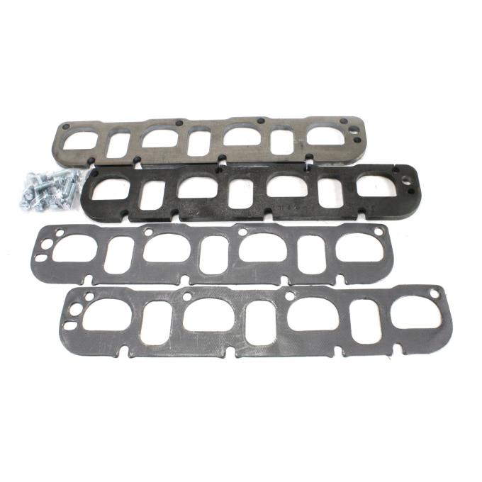 Patriot Exhaust MOPAR 5.7L/6.1L/6.4L Hemi Engines, Heavy Duty 3/8" Header Flange Kit, 1 3/4" Tube Diameter, SAP Port Shape H7812