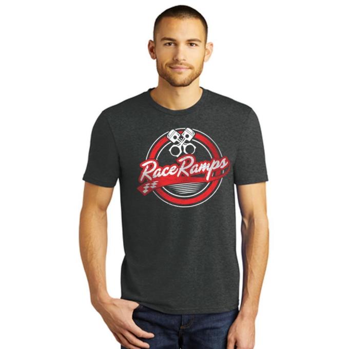 Race Ramps Circular Piston Logo Mens Short Sleeve Crew Neck T-Shirt - XL RR-BFSS03-M-XL