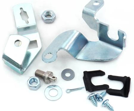 Shiftworks 1968-1972 Chevrolet 3-Speed Transmission Connection Kit With Factory Style Lever And Pan Bracket C401