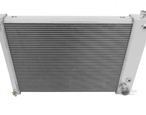 Champion Cooling 2 Row All Aluminum Radiator Made With Aircraft Grade Aluminum EC370