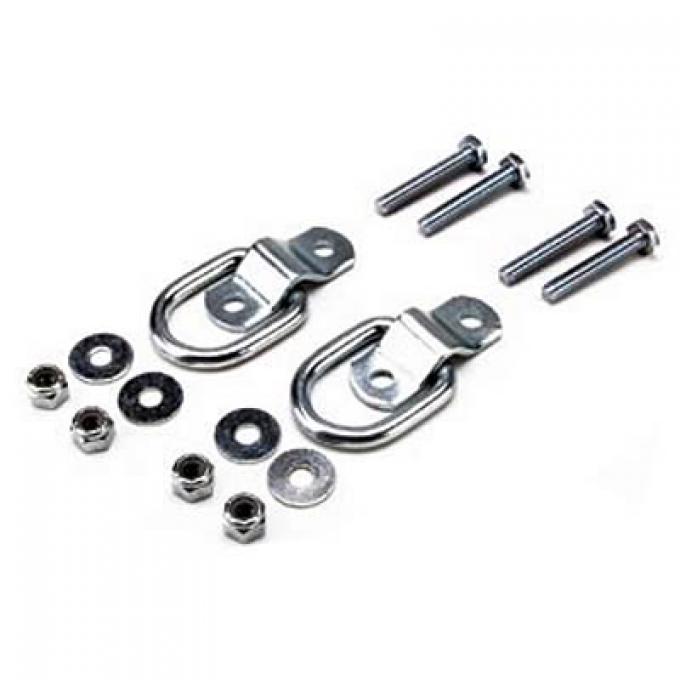 Light-Duty Surface Mount D-Rings Trailering Hardware